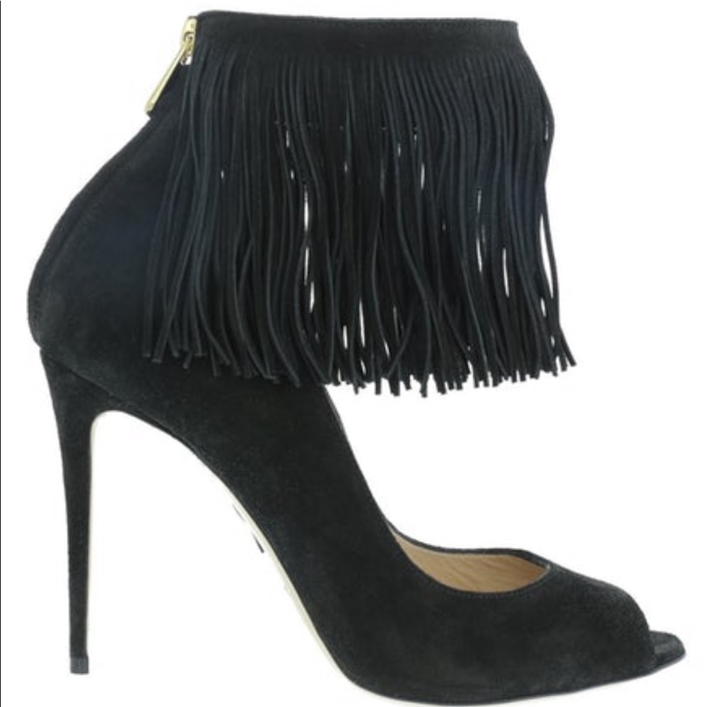 Paul Andrew fringe stilettos